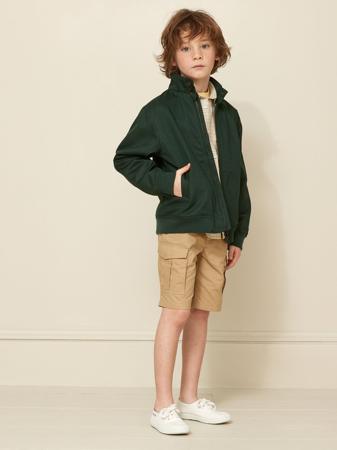 Blouson Garçon col montant