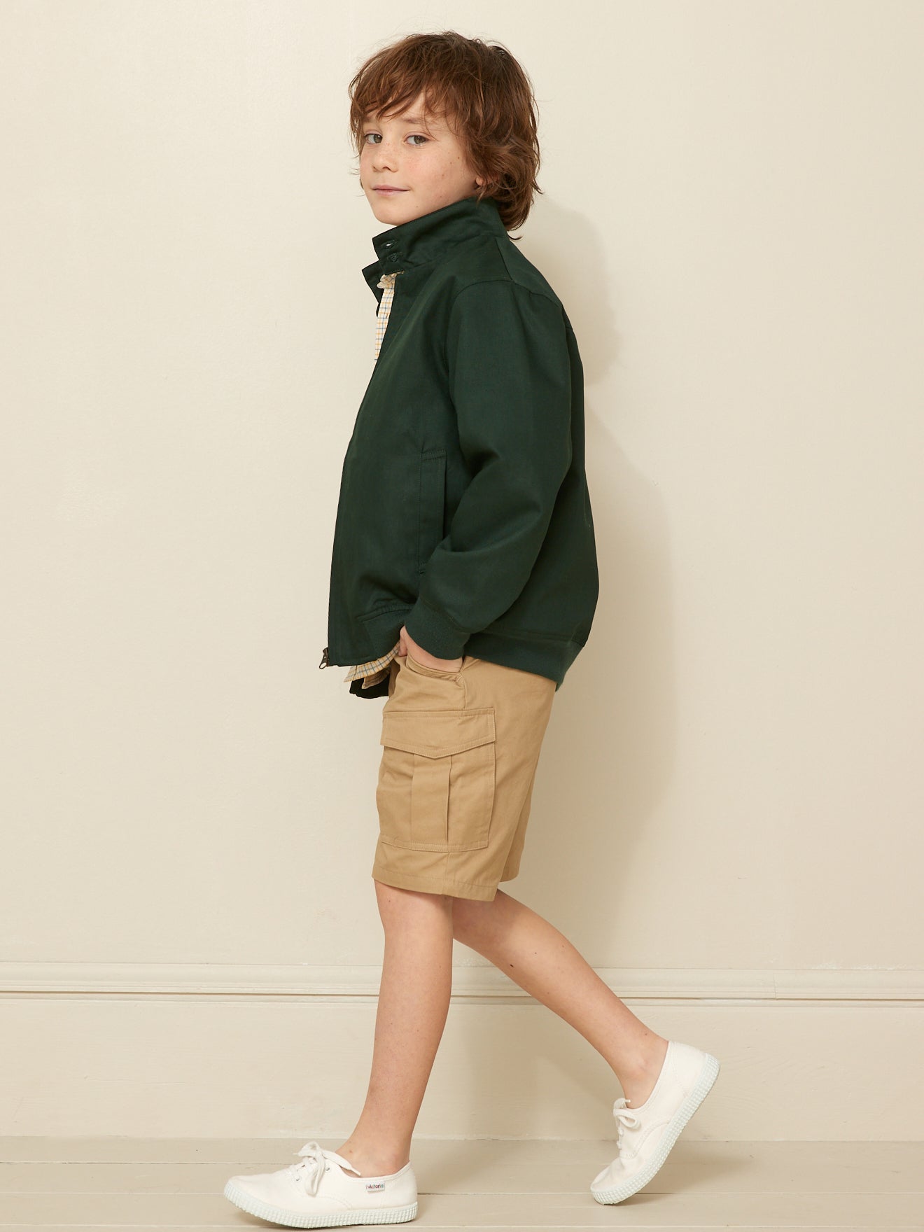Blouson Garçon col montant
