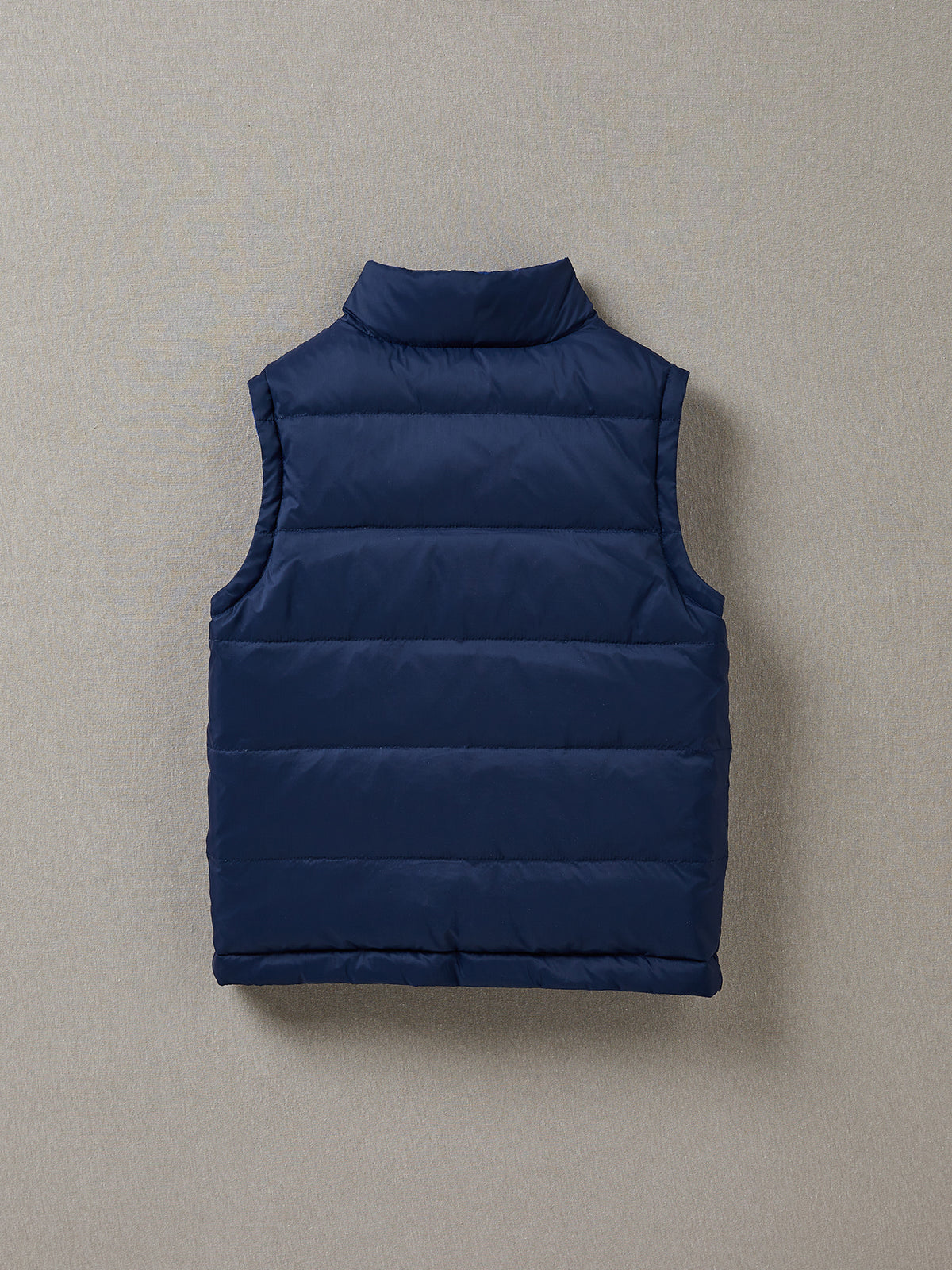 Doudoune sans manches réversible plumes et duvet