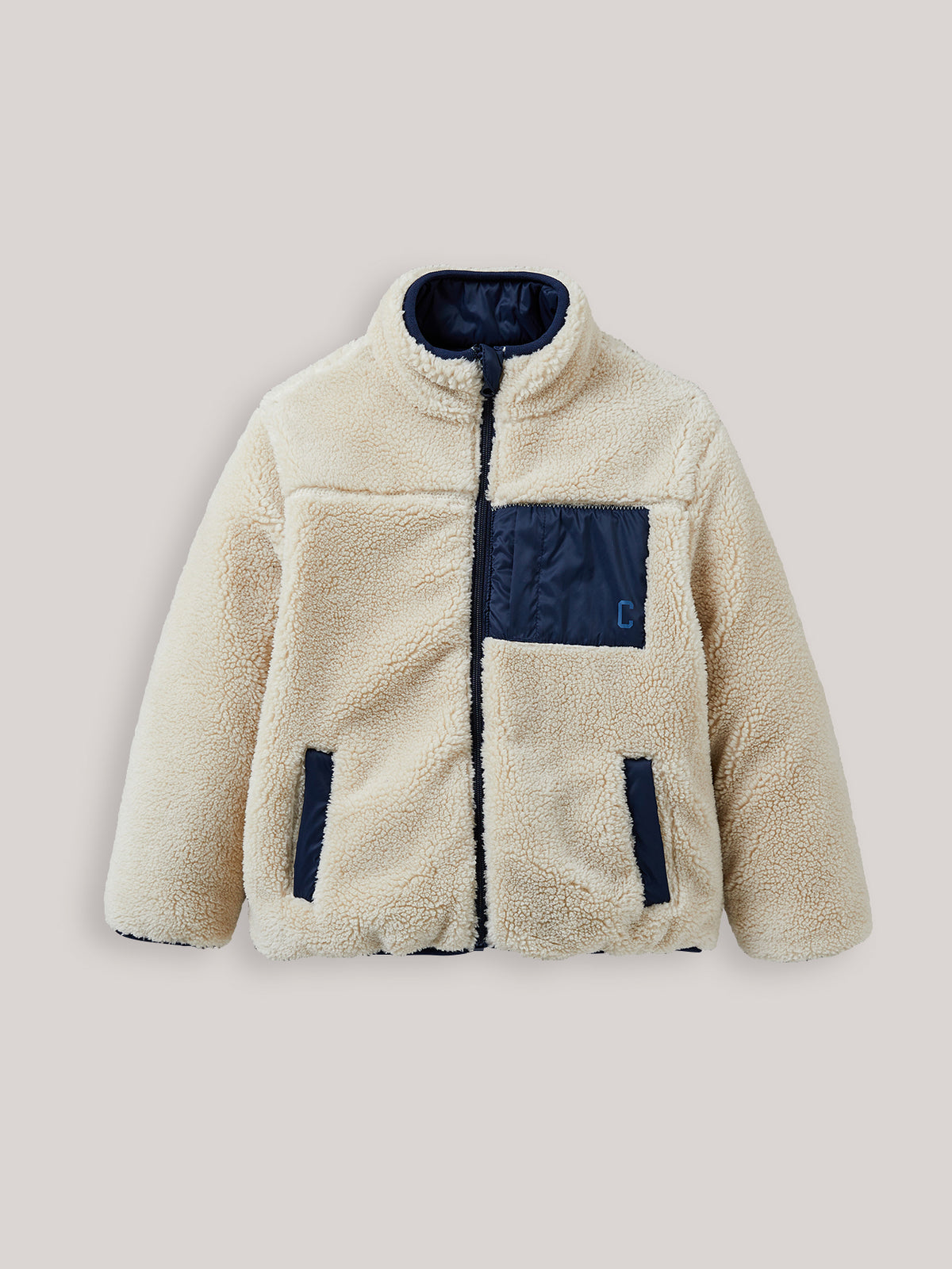 Omkeerbare jongensblouson
