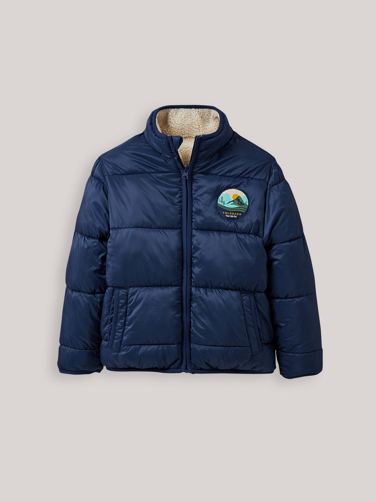Omkeerbare jongensblouson
