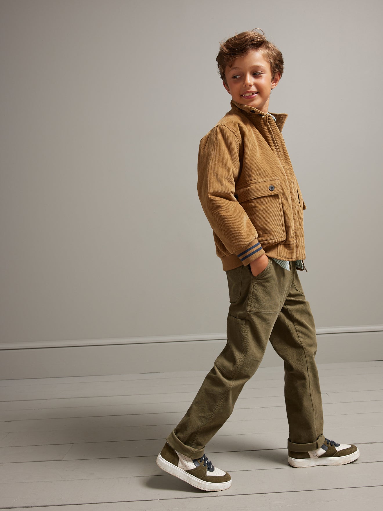 Blouson Garçon en velours