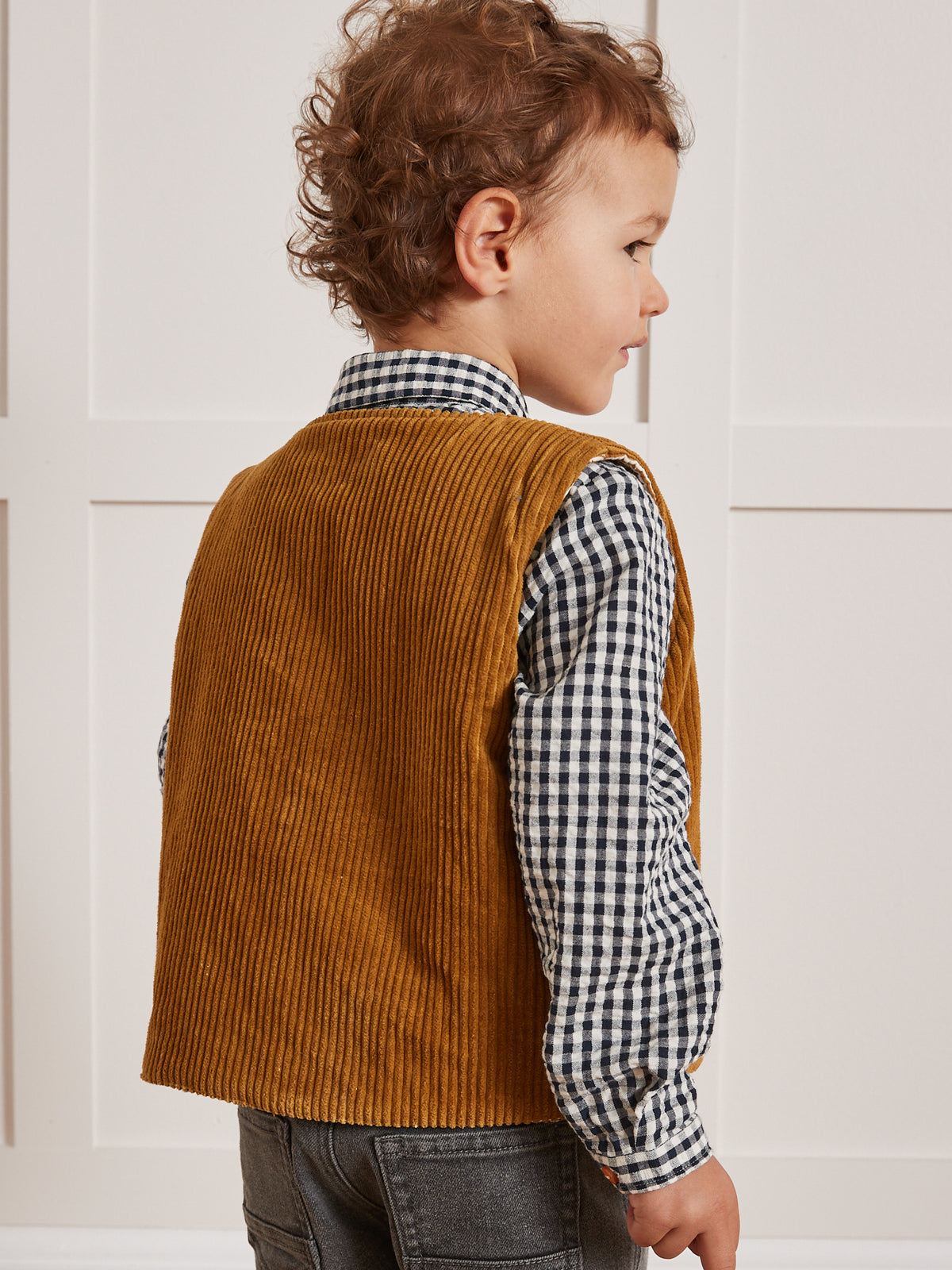 Omkeerbaar kindervest Sakari - Cyrillus X Apaches Collections