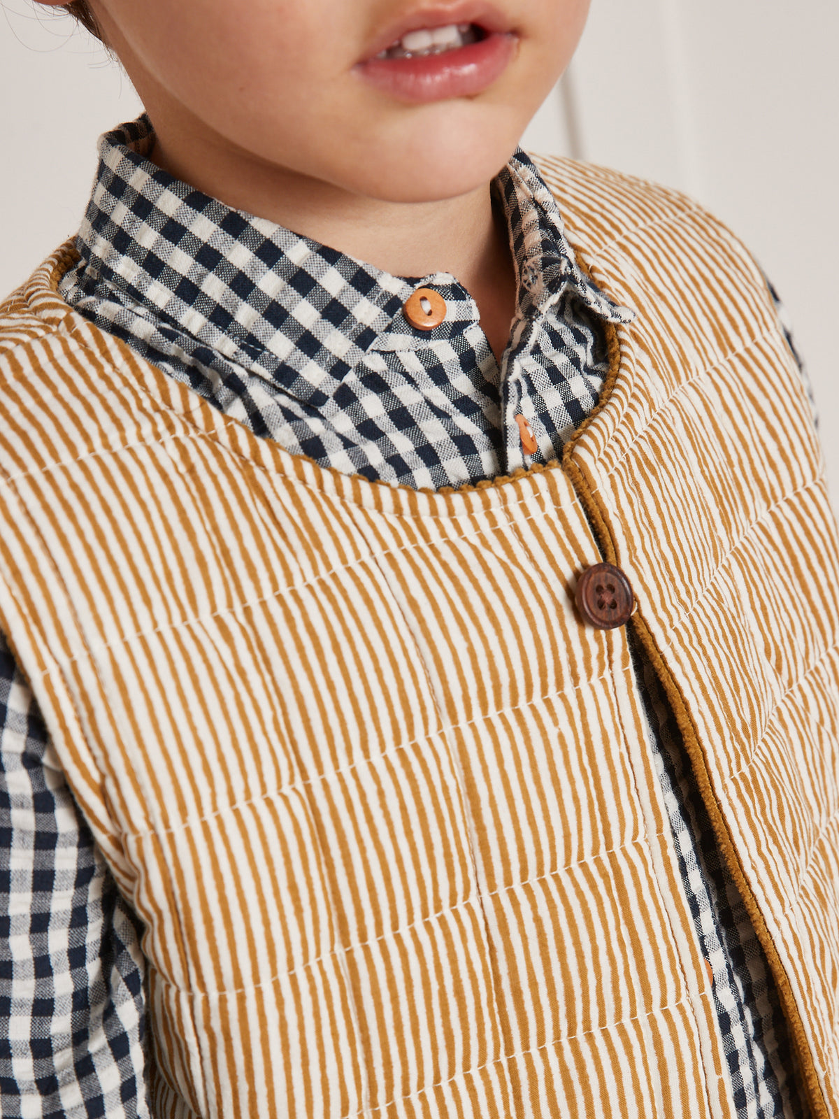 Omkeerbaar kindervest Sakari - Cyrillus X Apaches Collections