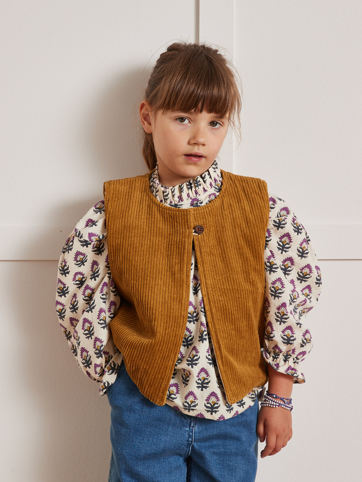 Omkeerbaar kindervest Sakari - Cyrillus X Apaches Collections