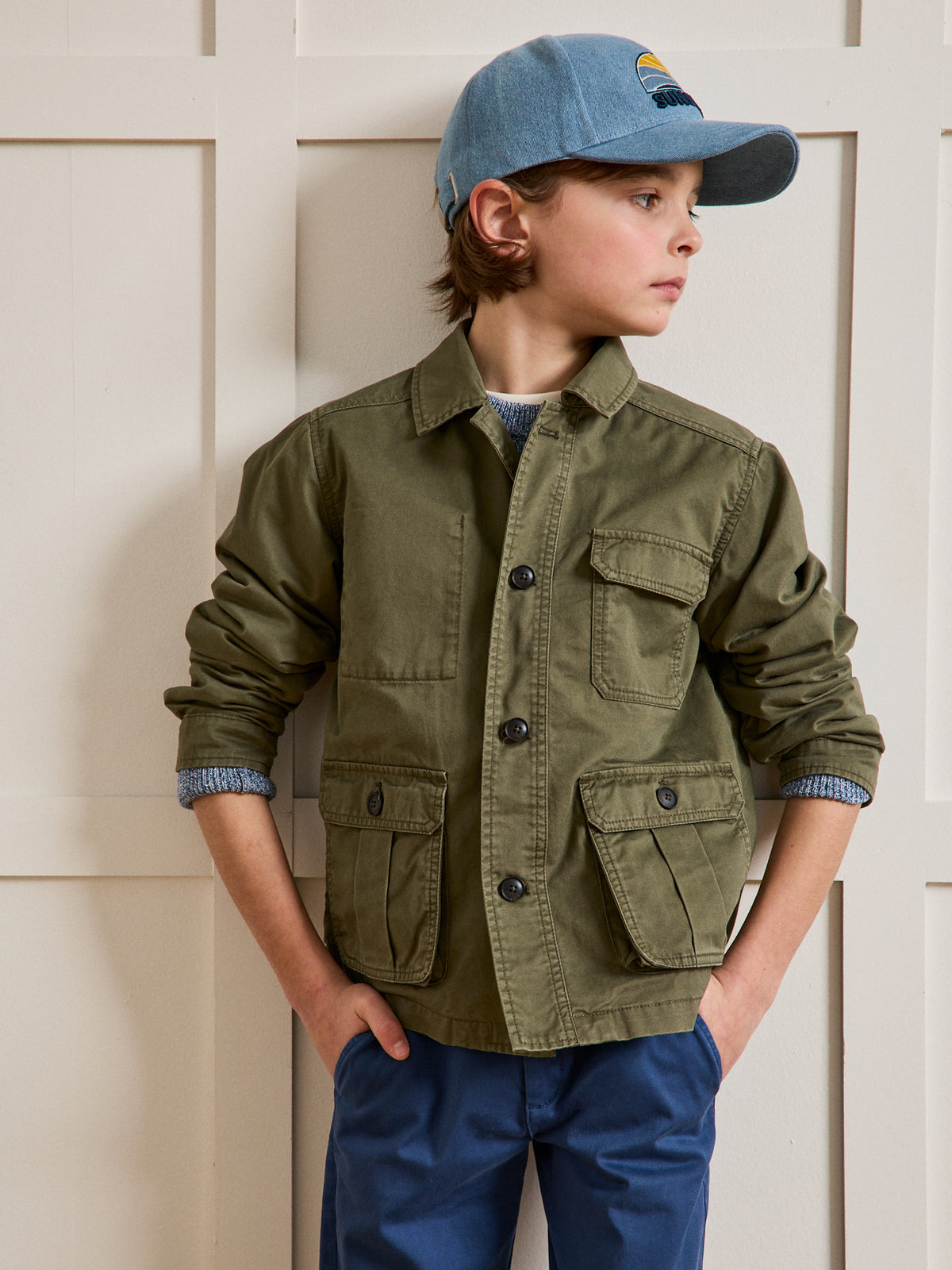 Veste saharienne Garçon