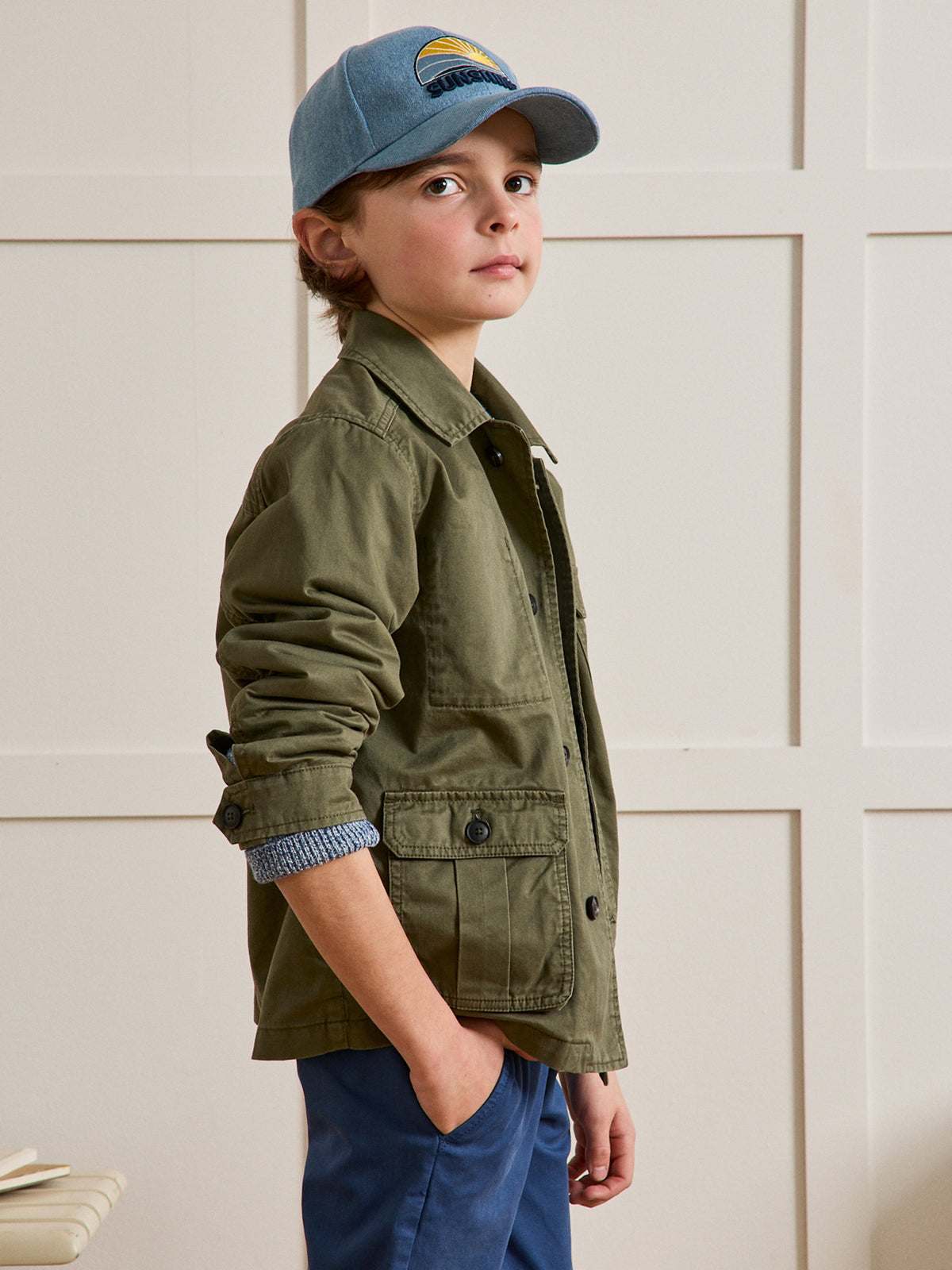 Veste saharienne Garçon