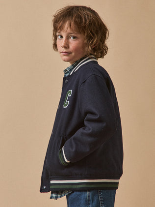 Wollen jongensjacket
