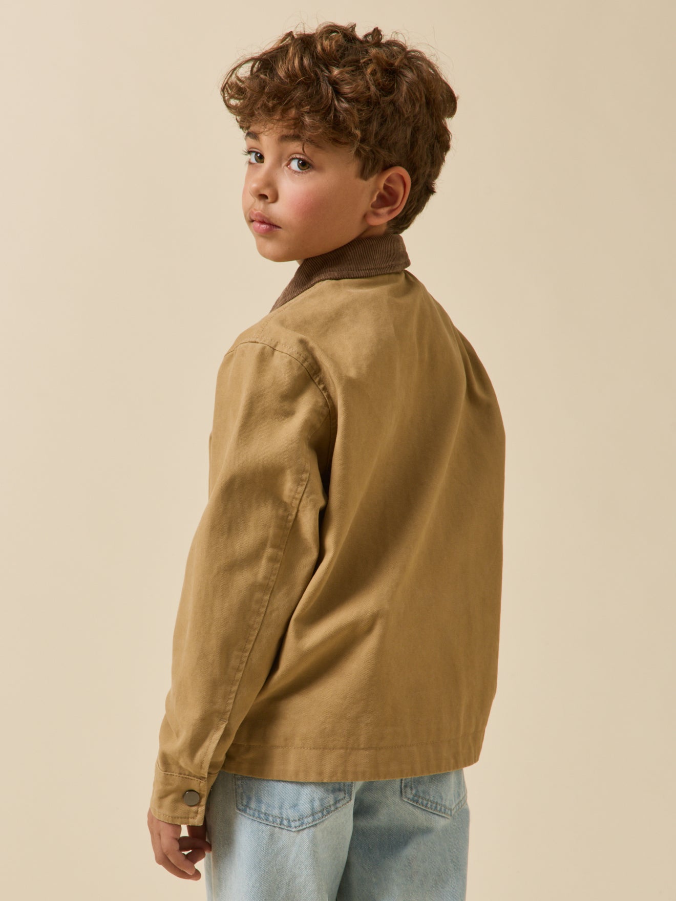 Jongensblouson in twill