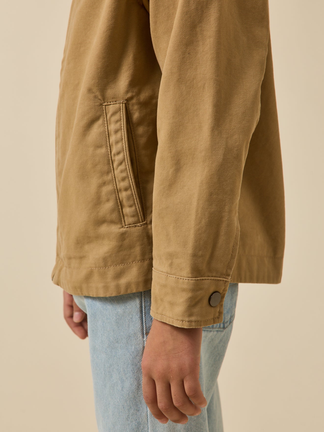Jongensblouson in twill