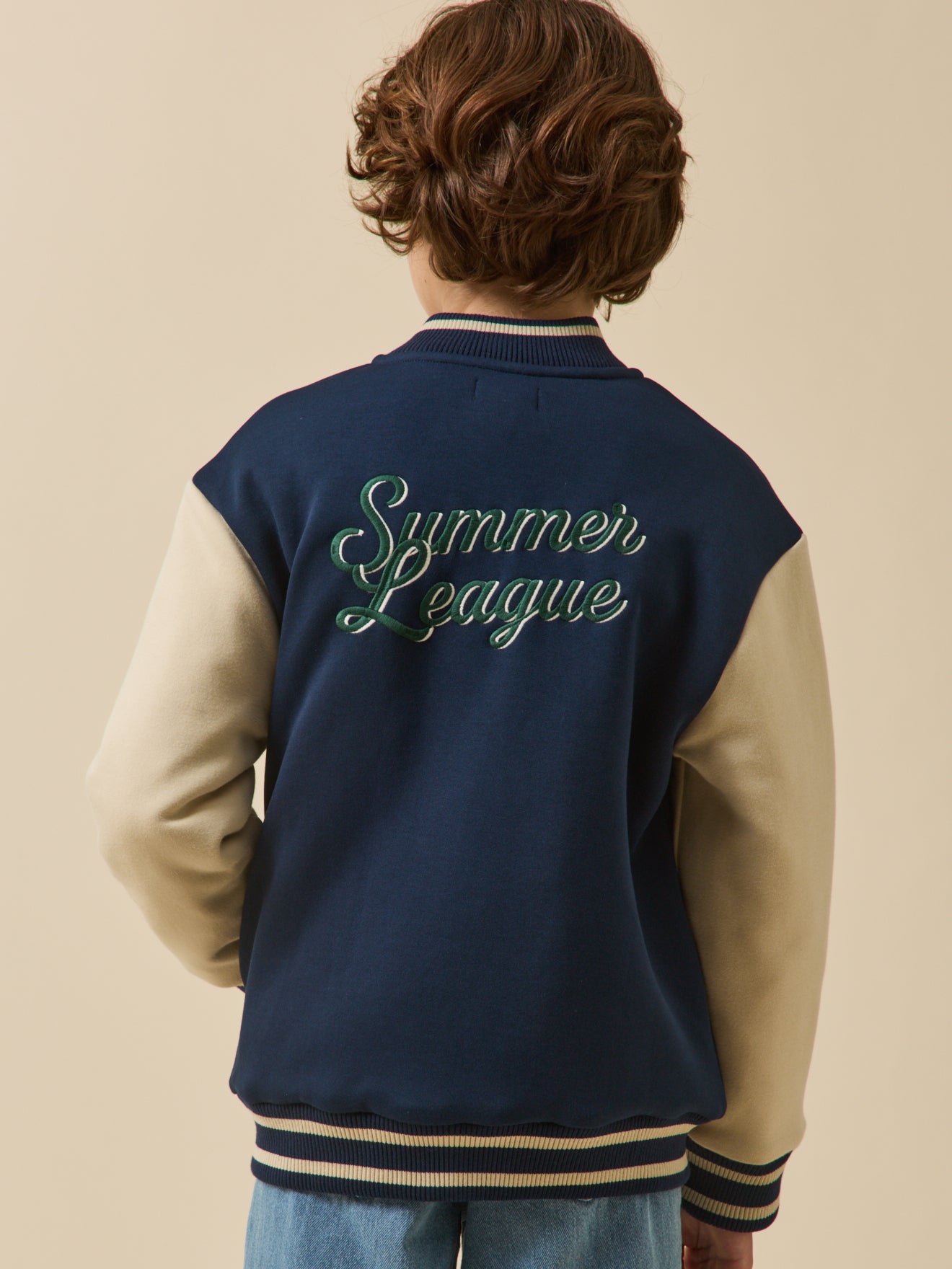 Baseball jongensvest