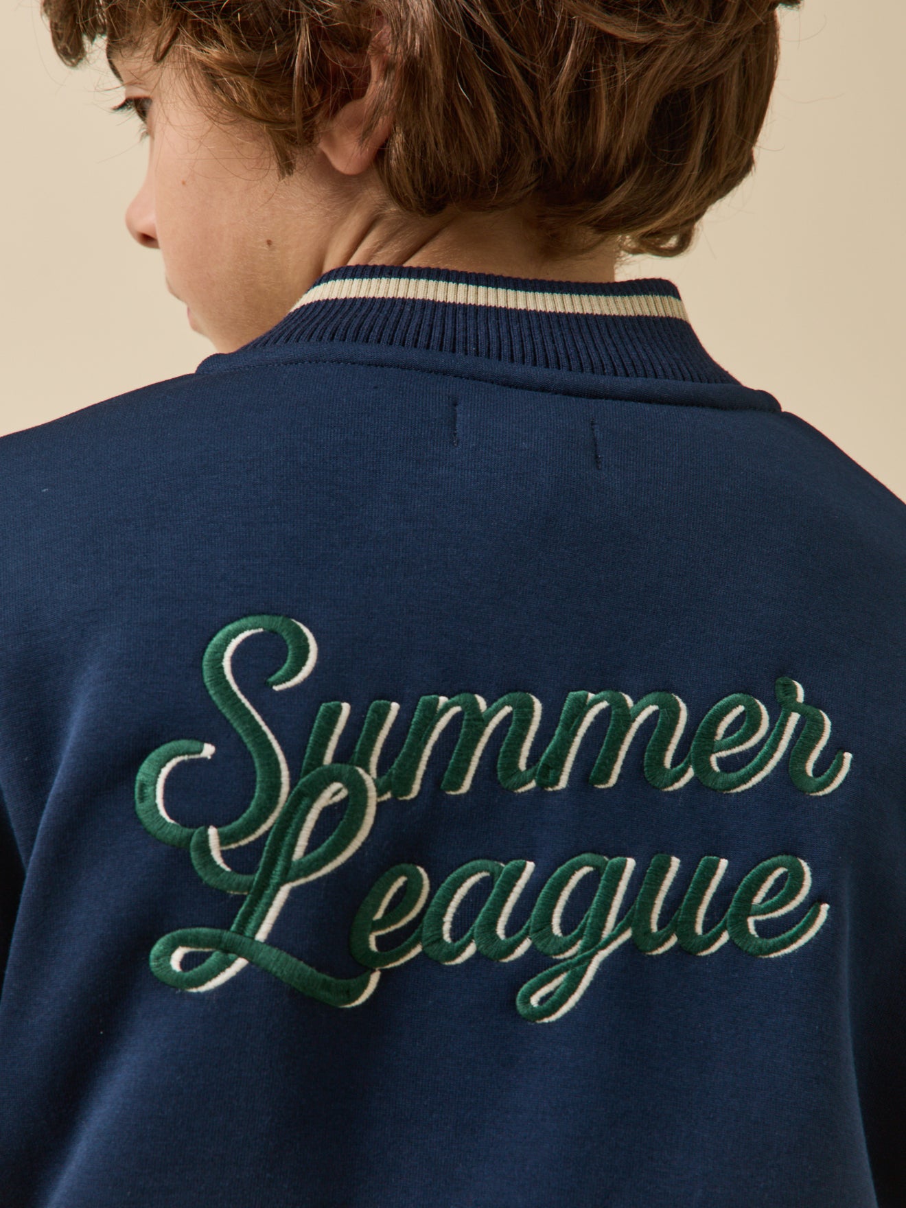 Baseball jongensvest
