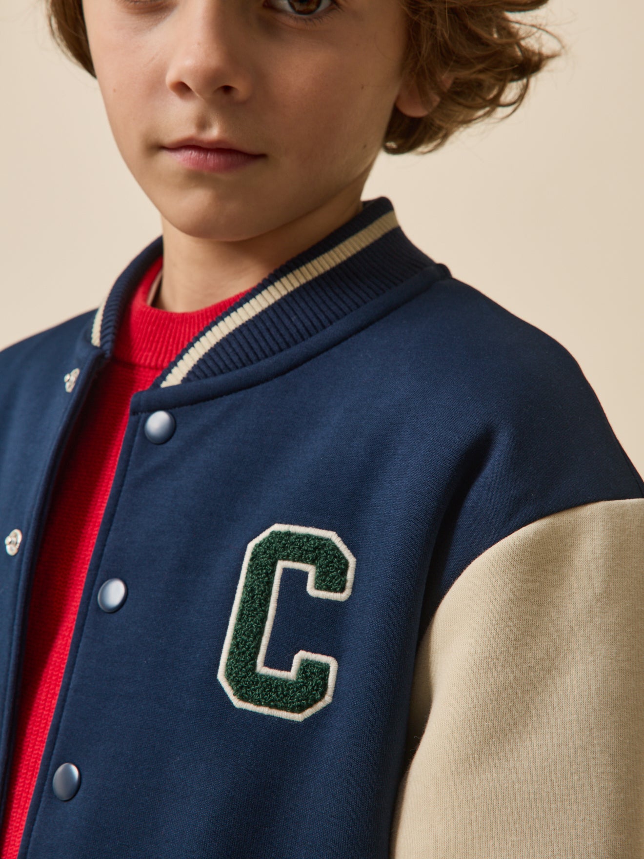Baseball jongensvest