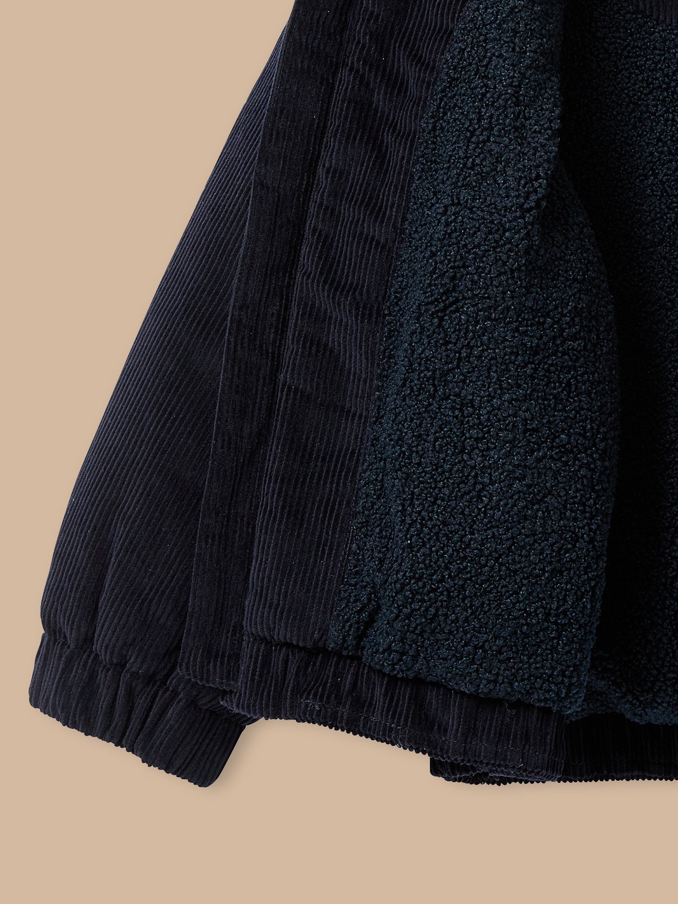 Jongensblouson in velours