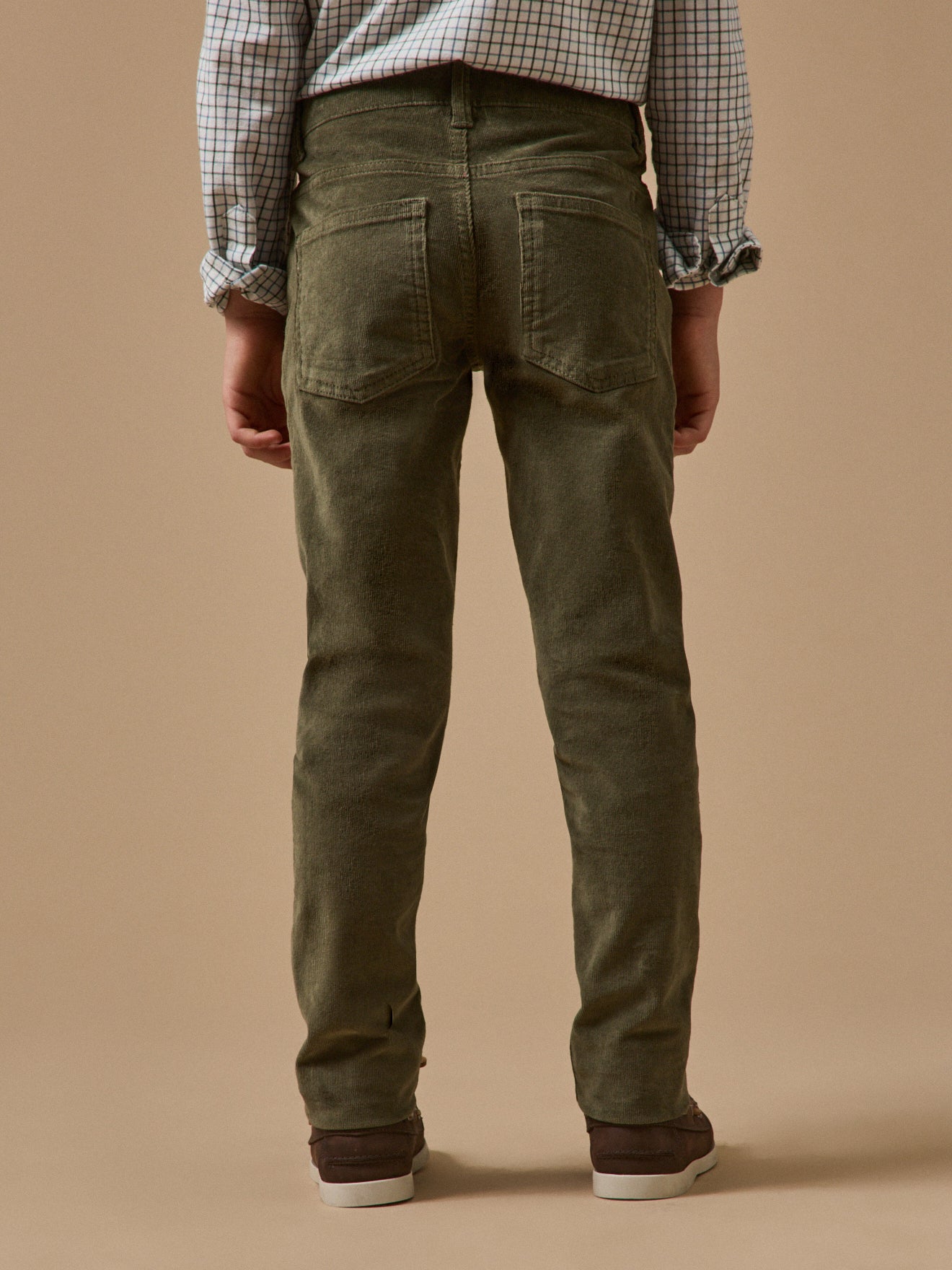 Slim en velours Garçon