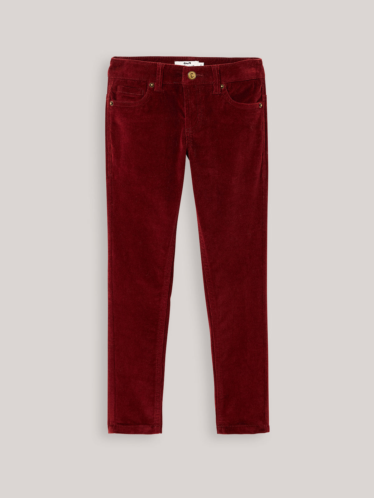 Slim en velours Garçon