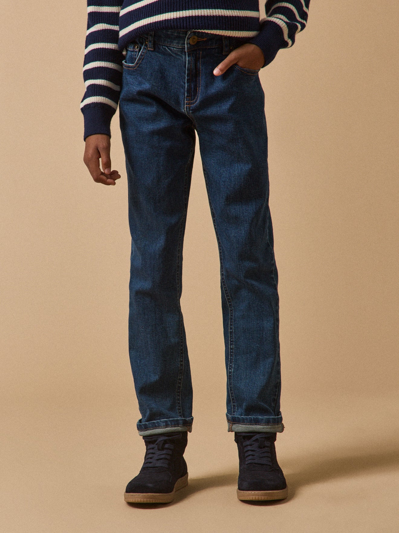 Rechte jongensjeans
