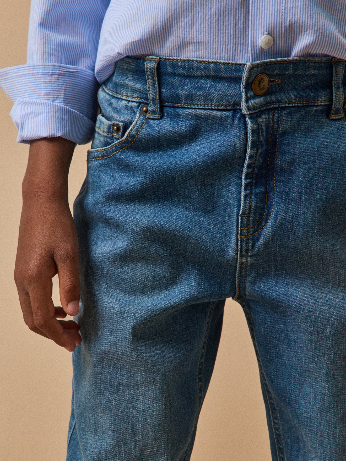 Rechte jongensjeans