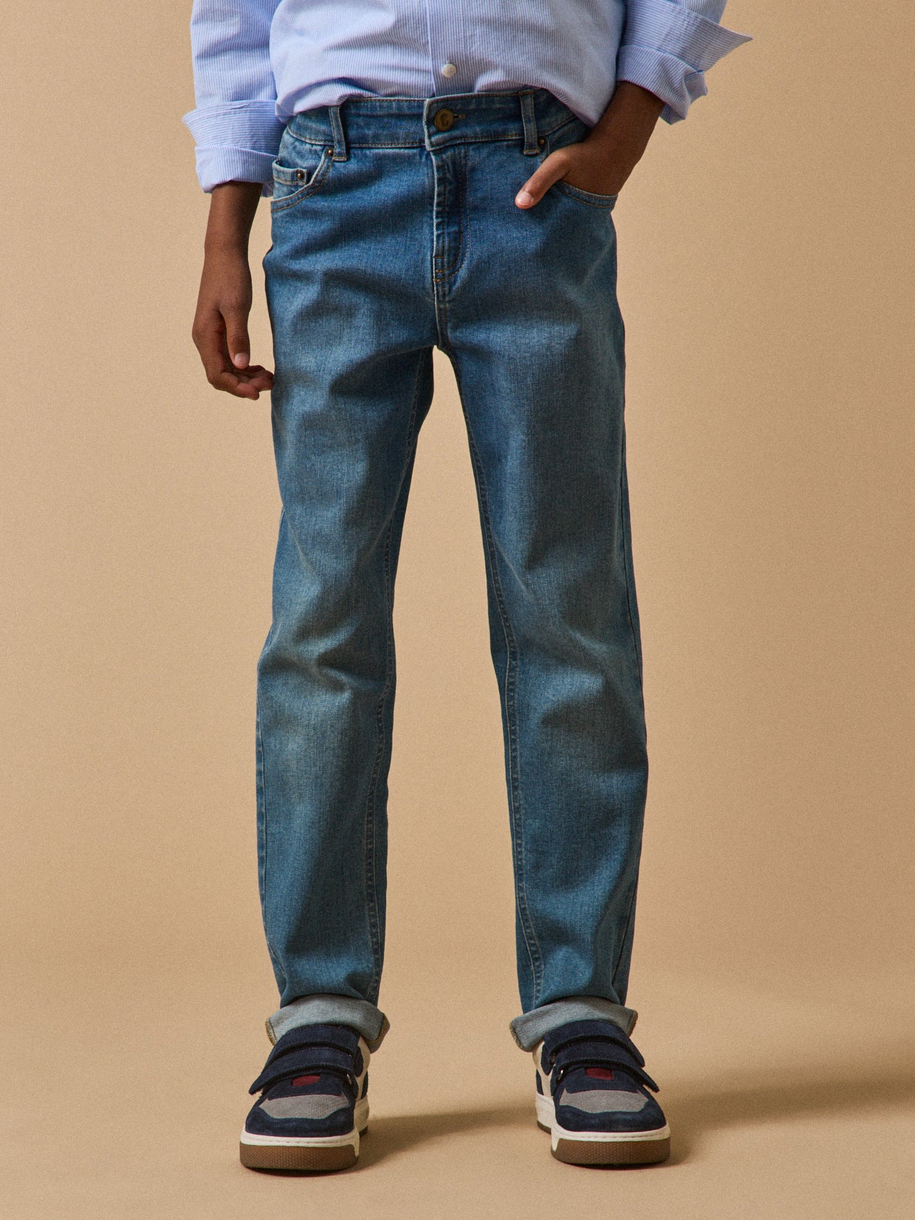 Rechte jongensjeans