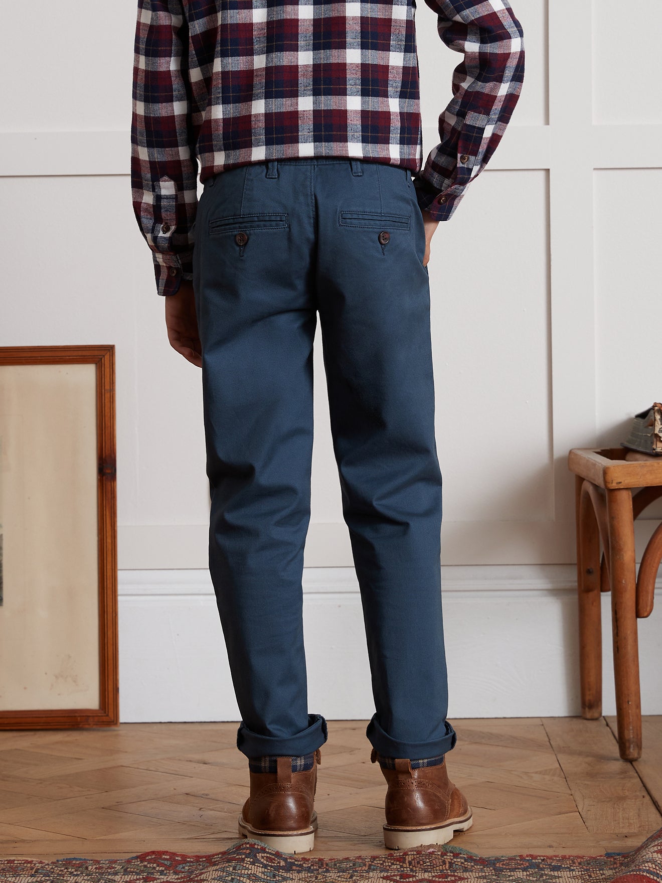 Chino fit jongensbroek