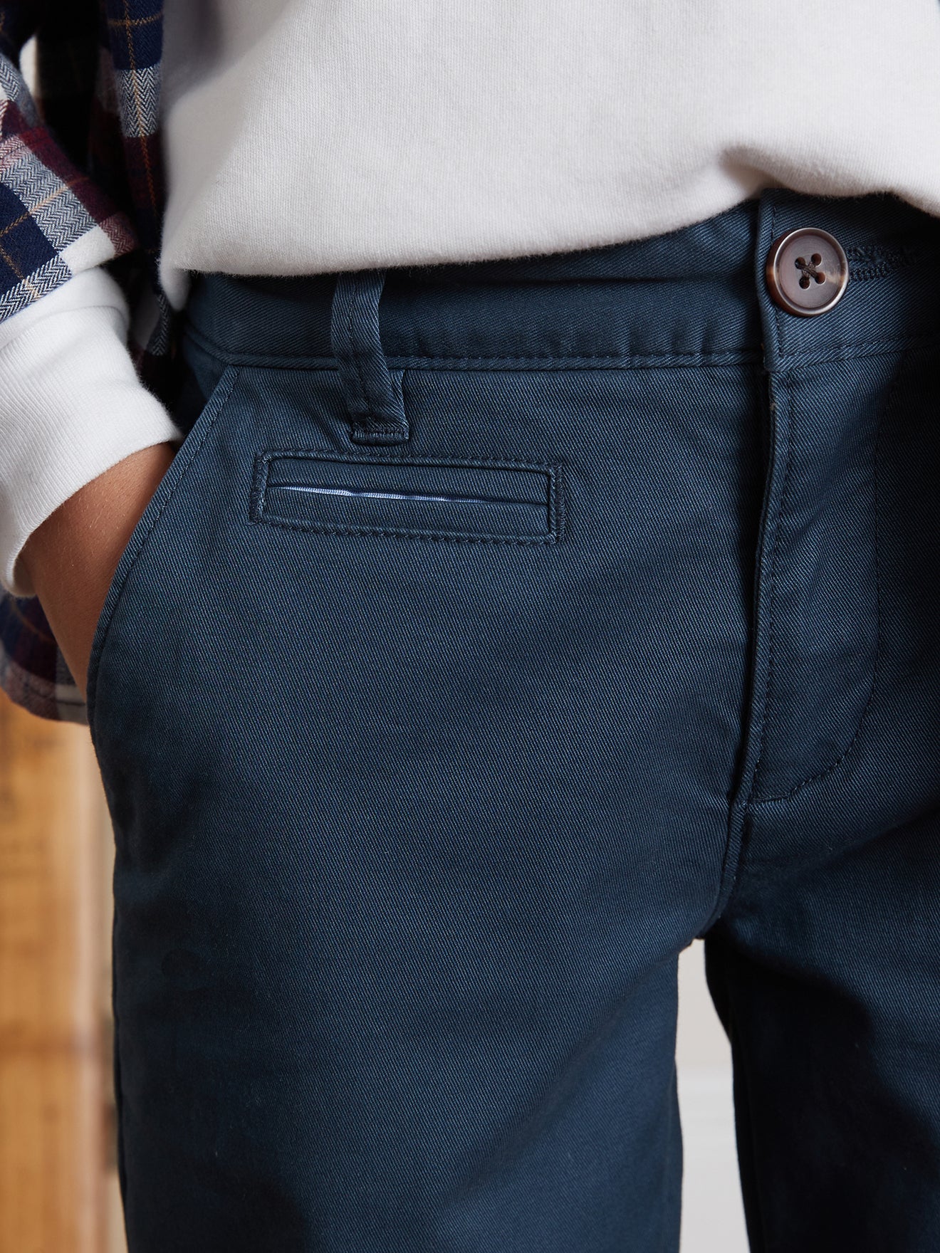 Chino fit jongensbroek