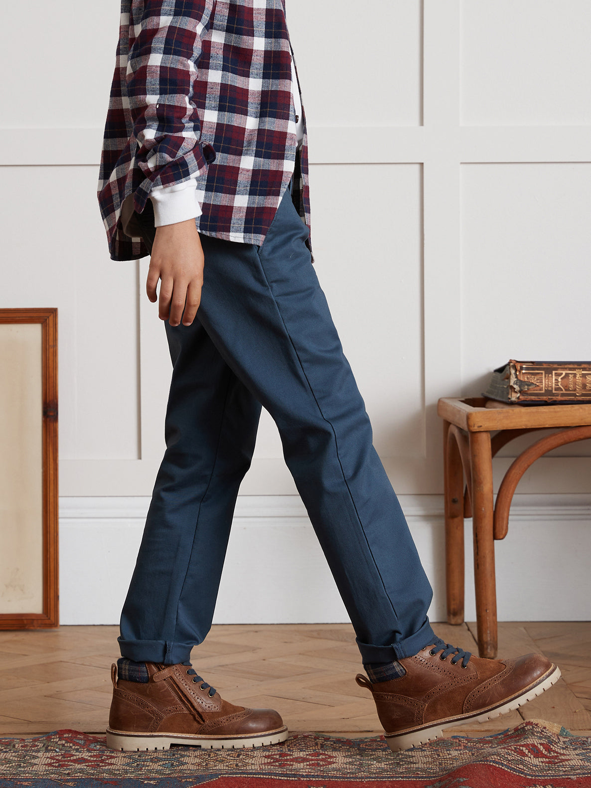 Chino fit jongensbroek