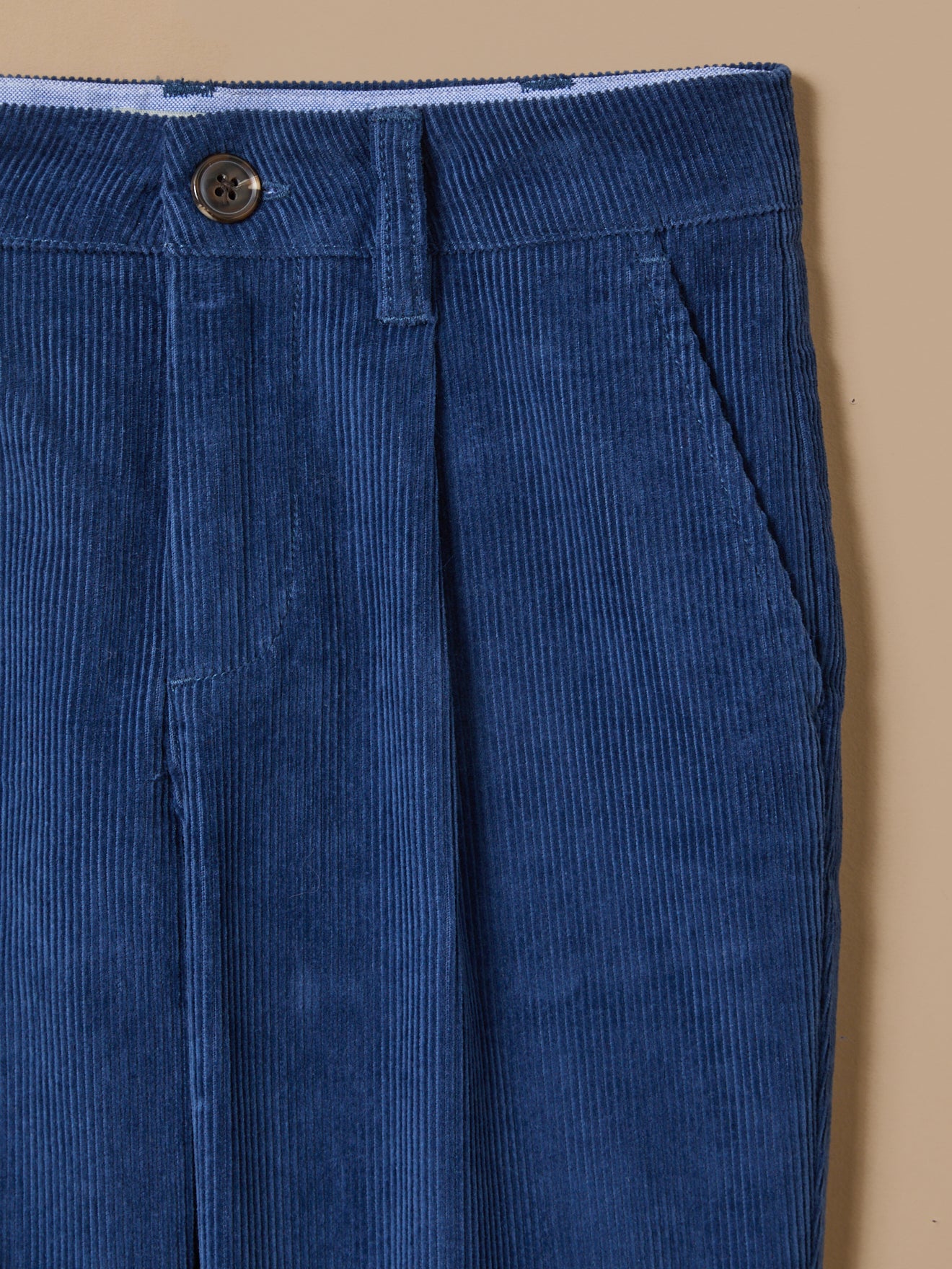 Chino fit jongensbroek in velours