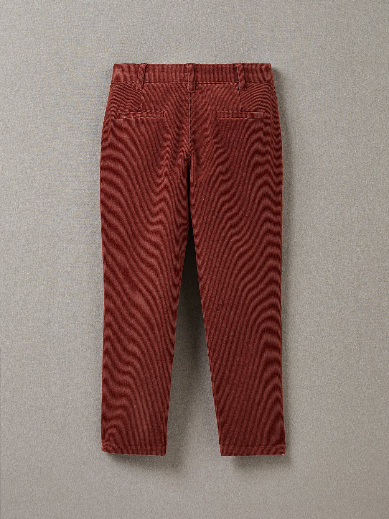 Chino jongensbroek in velours