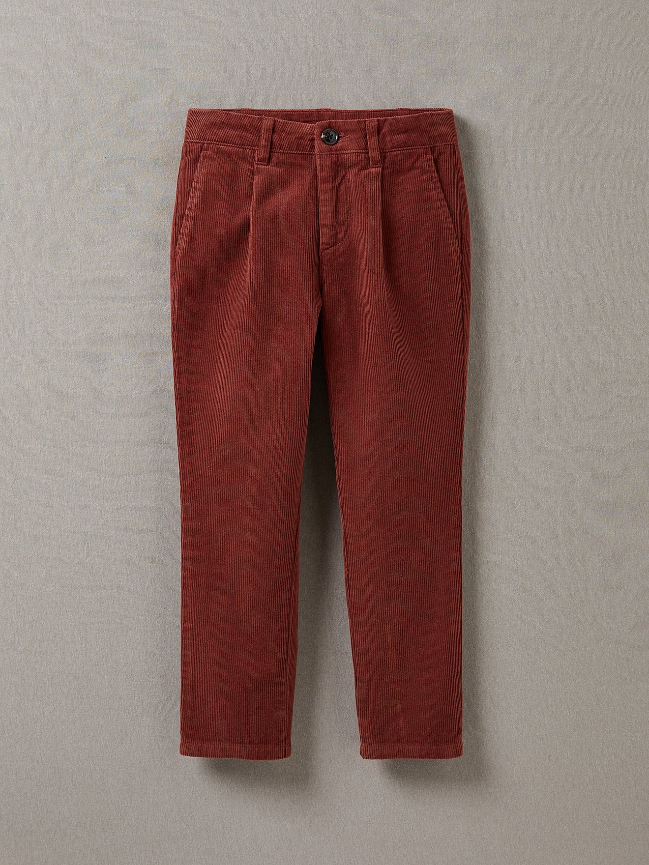 Chino jongensbroek in velours