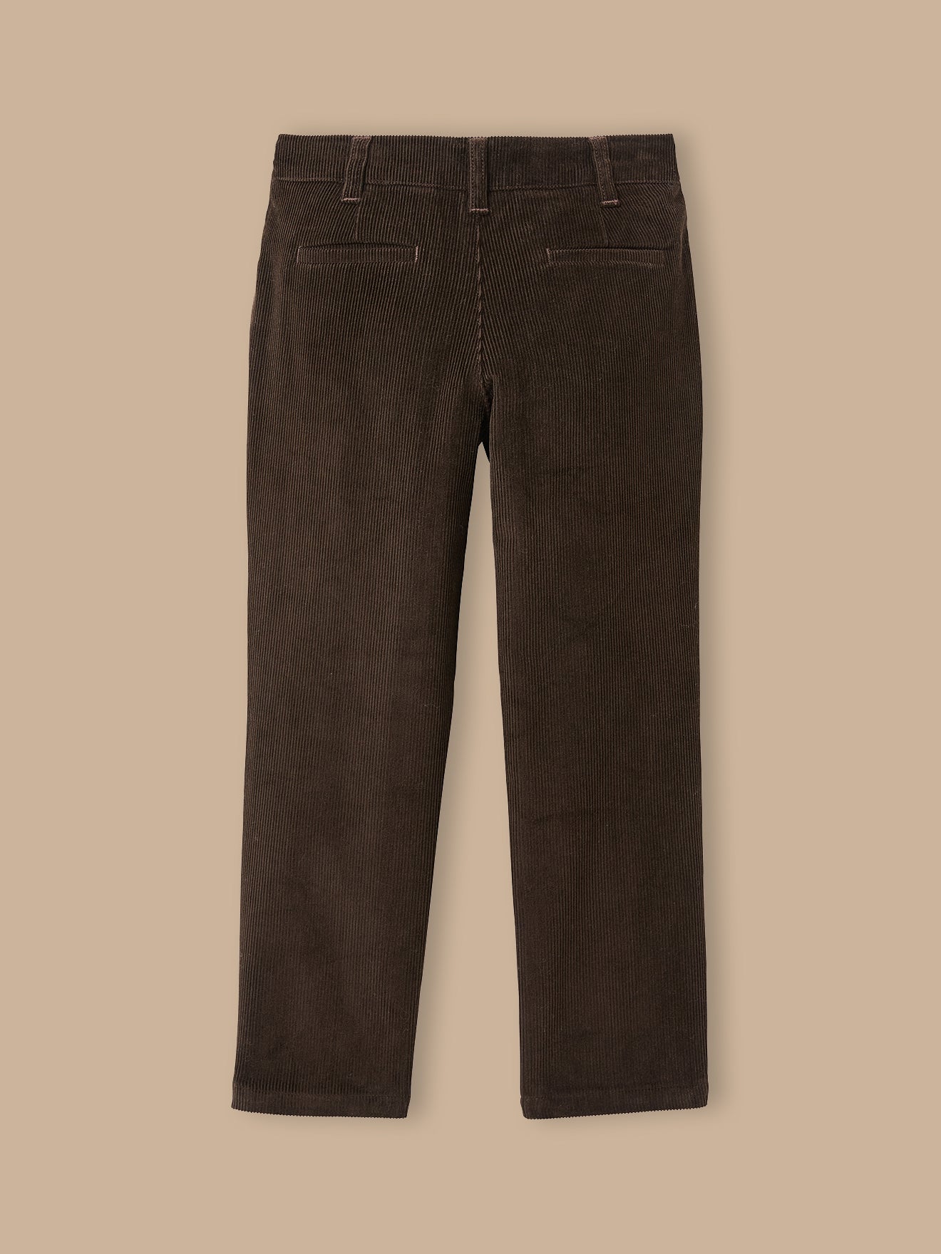 Chino fit jongensbroek in velours