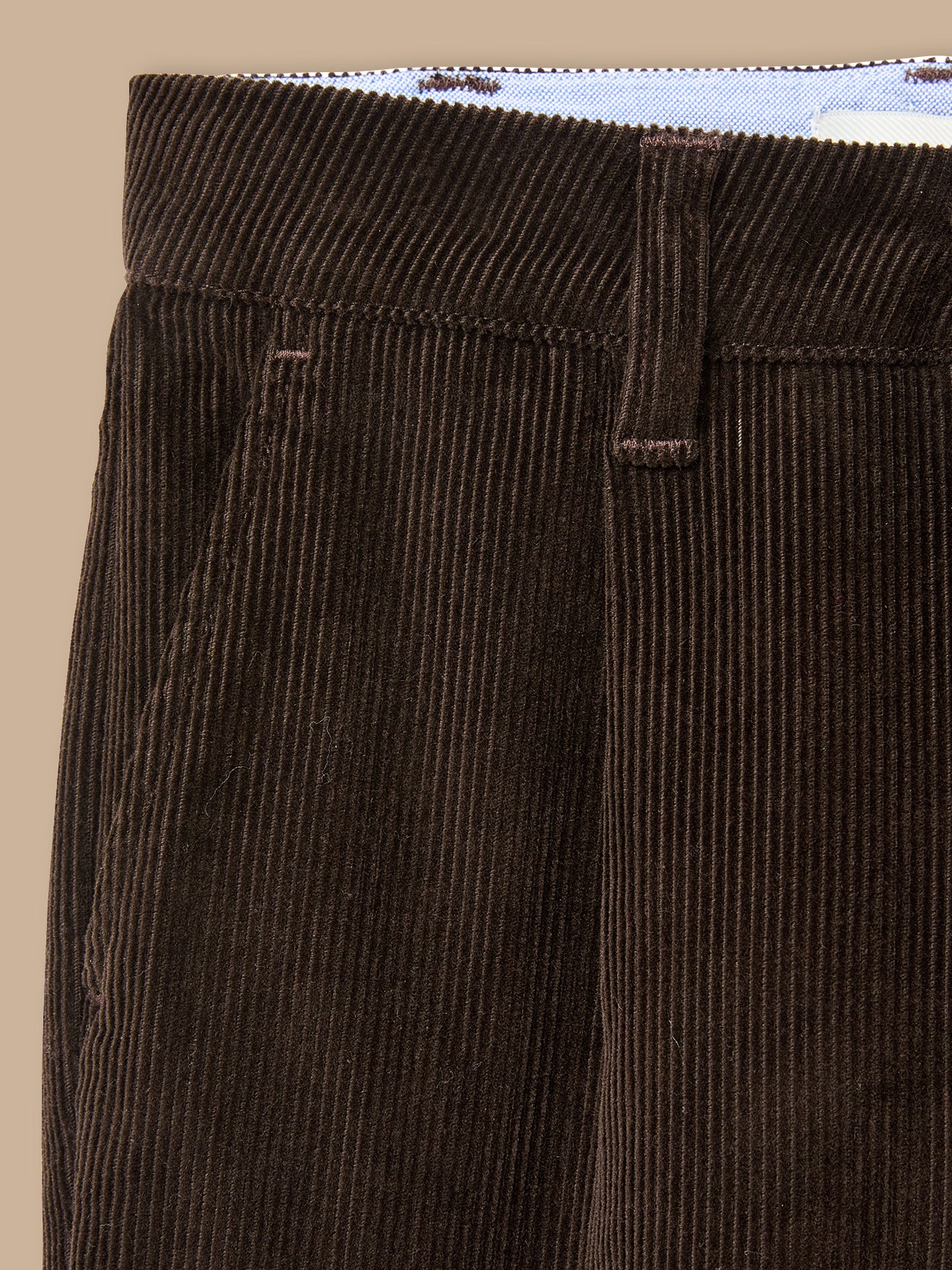 Chino fit jongensbroek in velours