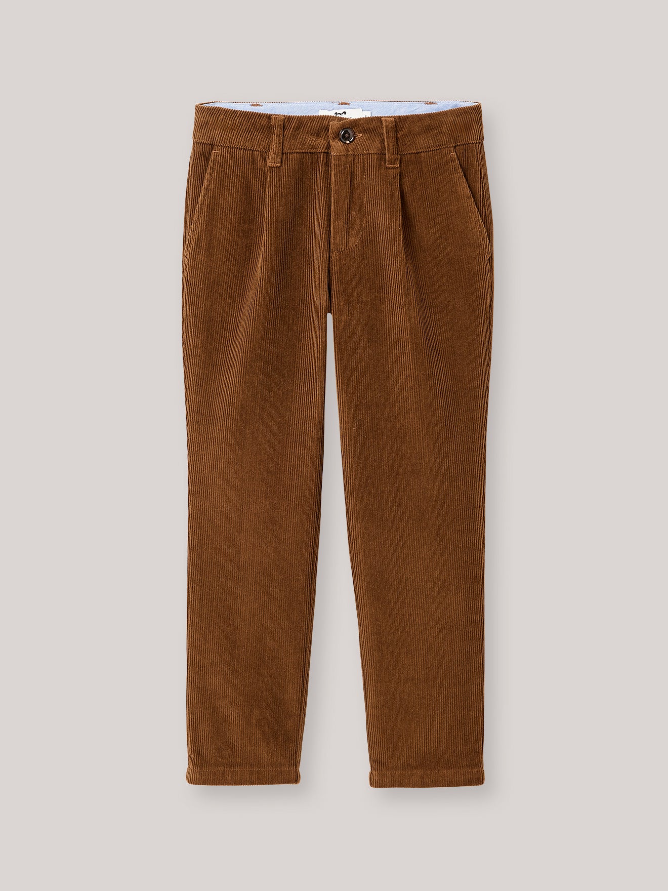 Chino jongensbroek in velours