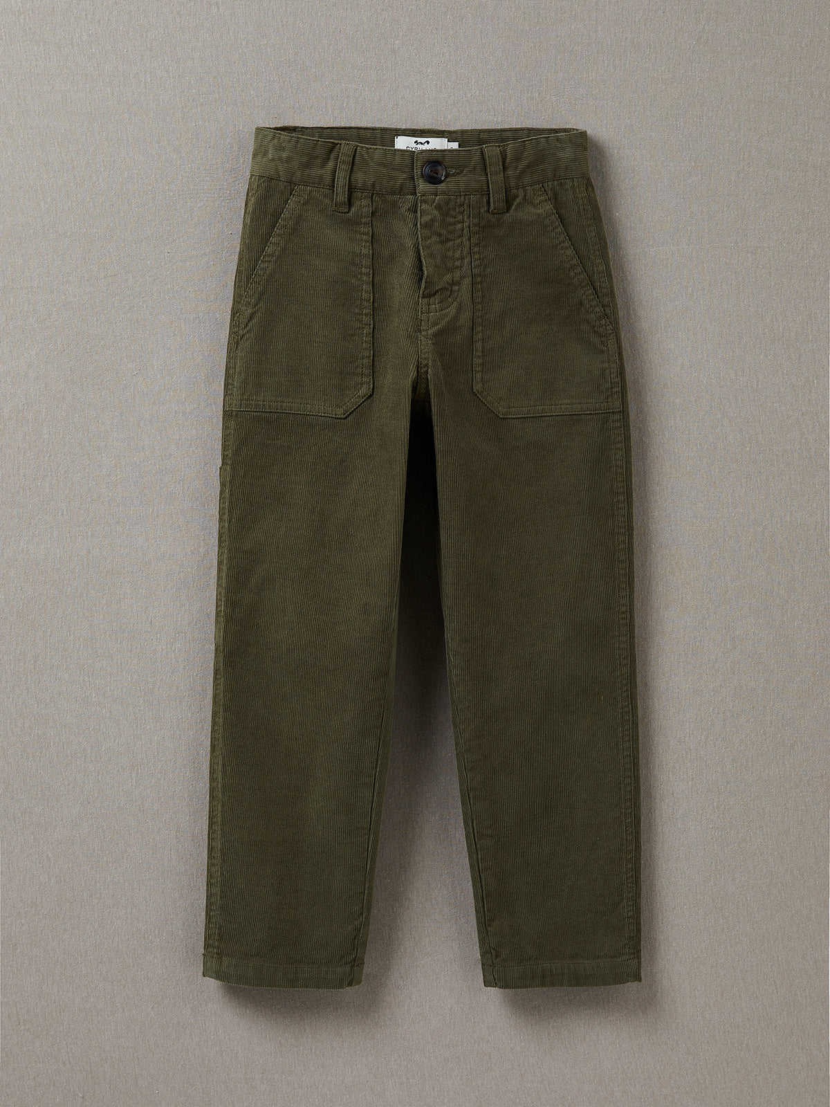 Pantalon cargo Garçon en velours