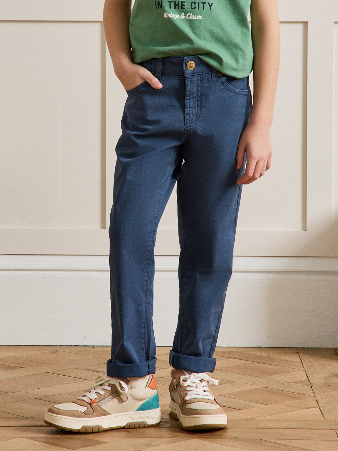 Jongensbroek in 5-zakkenmodel