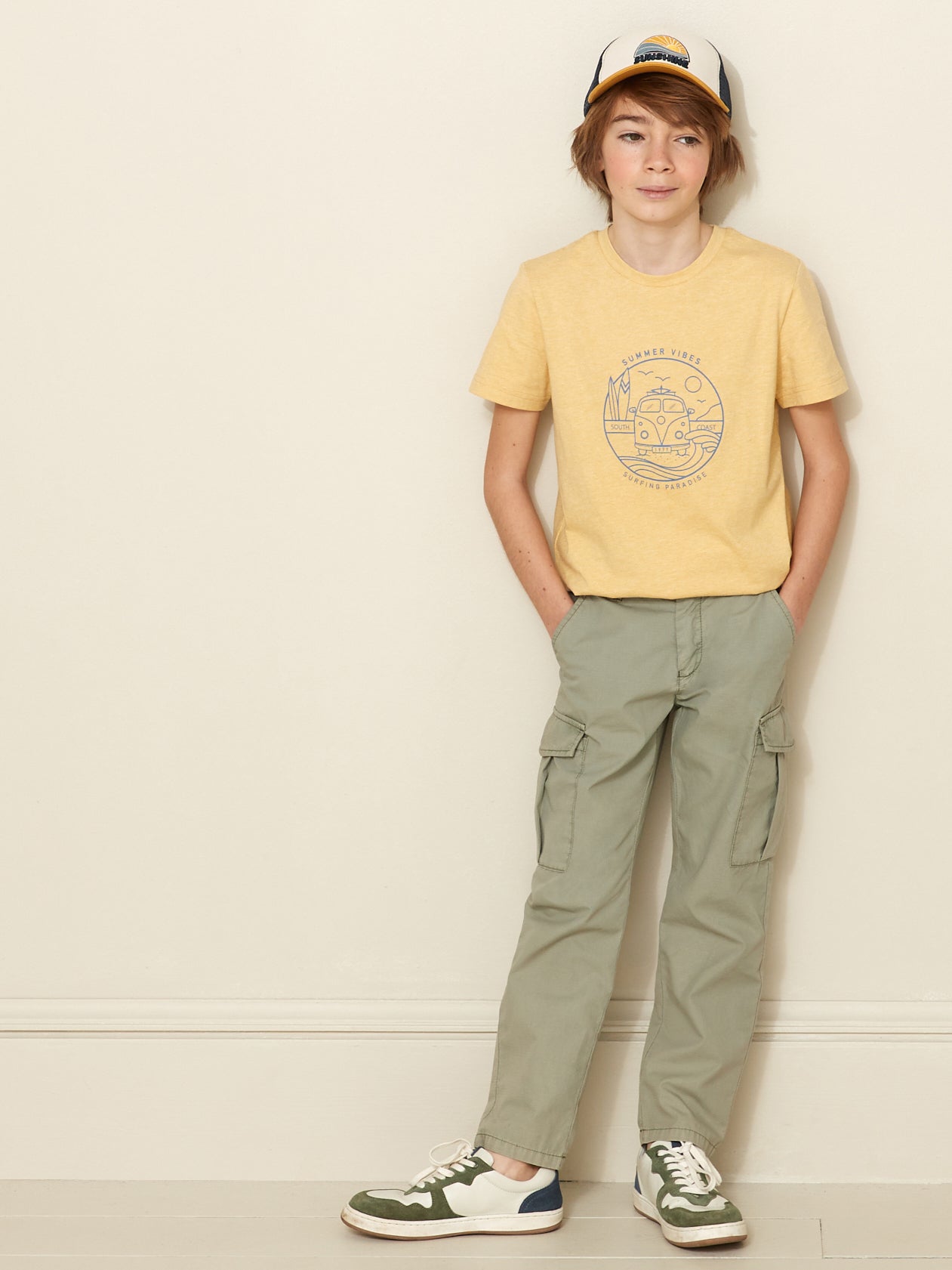 Pantalon cargo Garçon