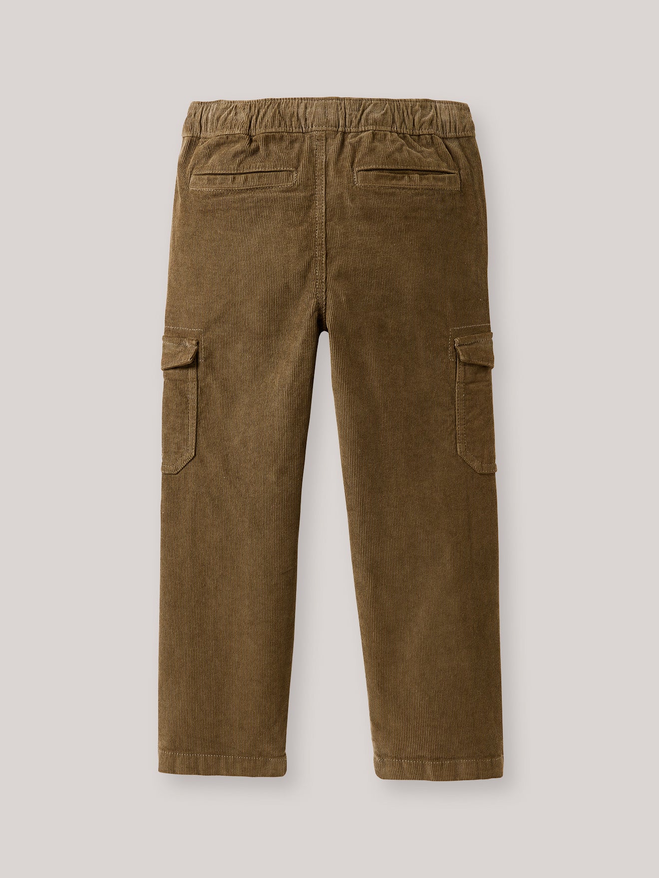 Cargo fit jongensbroek in velours