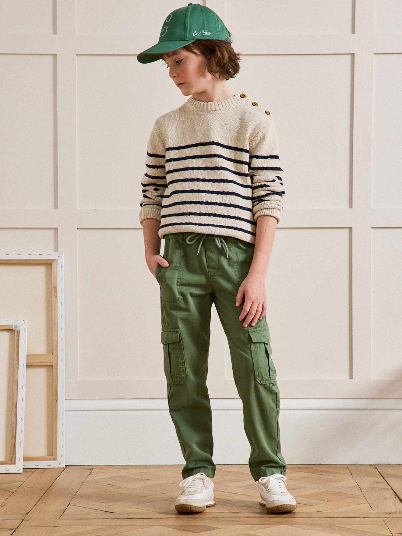 Pantalon cargo Garçon