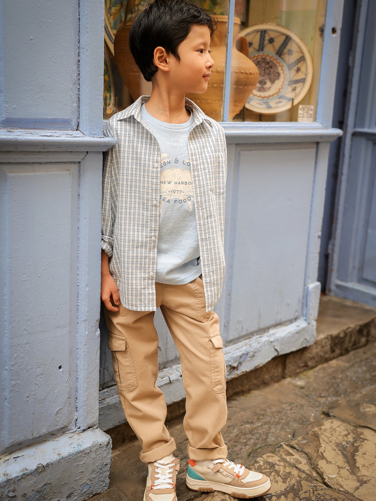 Pantalon cargo Garçon