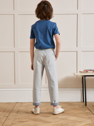 Jongensjeans in timmermansmodel - Collectie Hickory Stripes