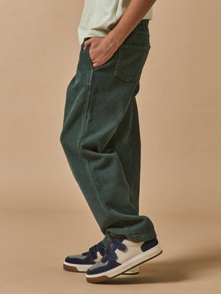 Relaxed fit jongensbroek in ribvelours