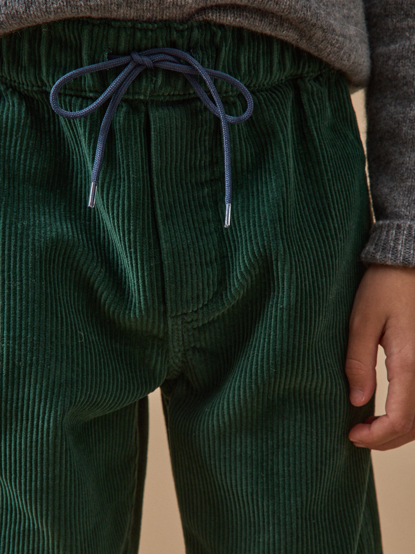 Relaxed fit jongensbroek in ribfluweel