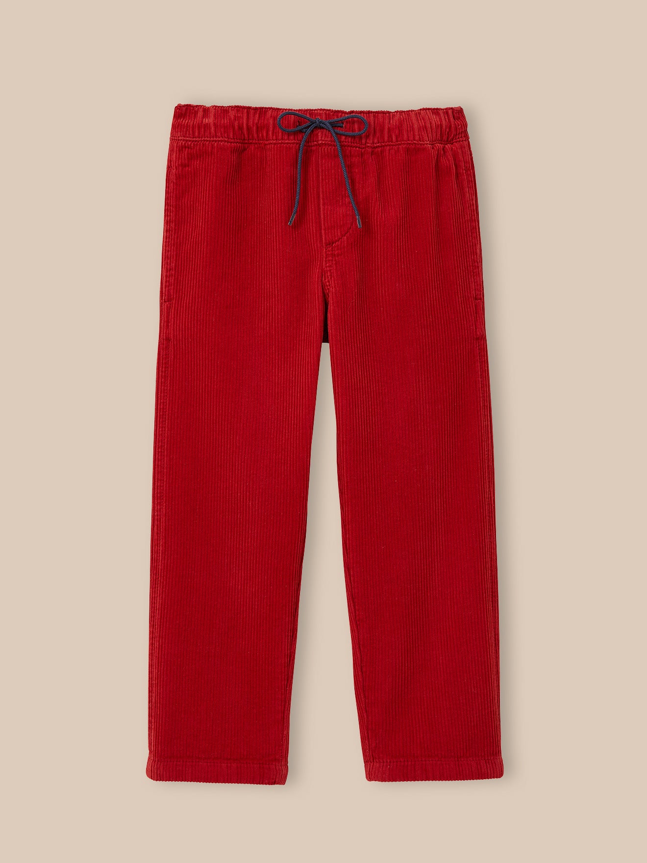 Relaxed fit jongensbroek in ribvelours