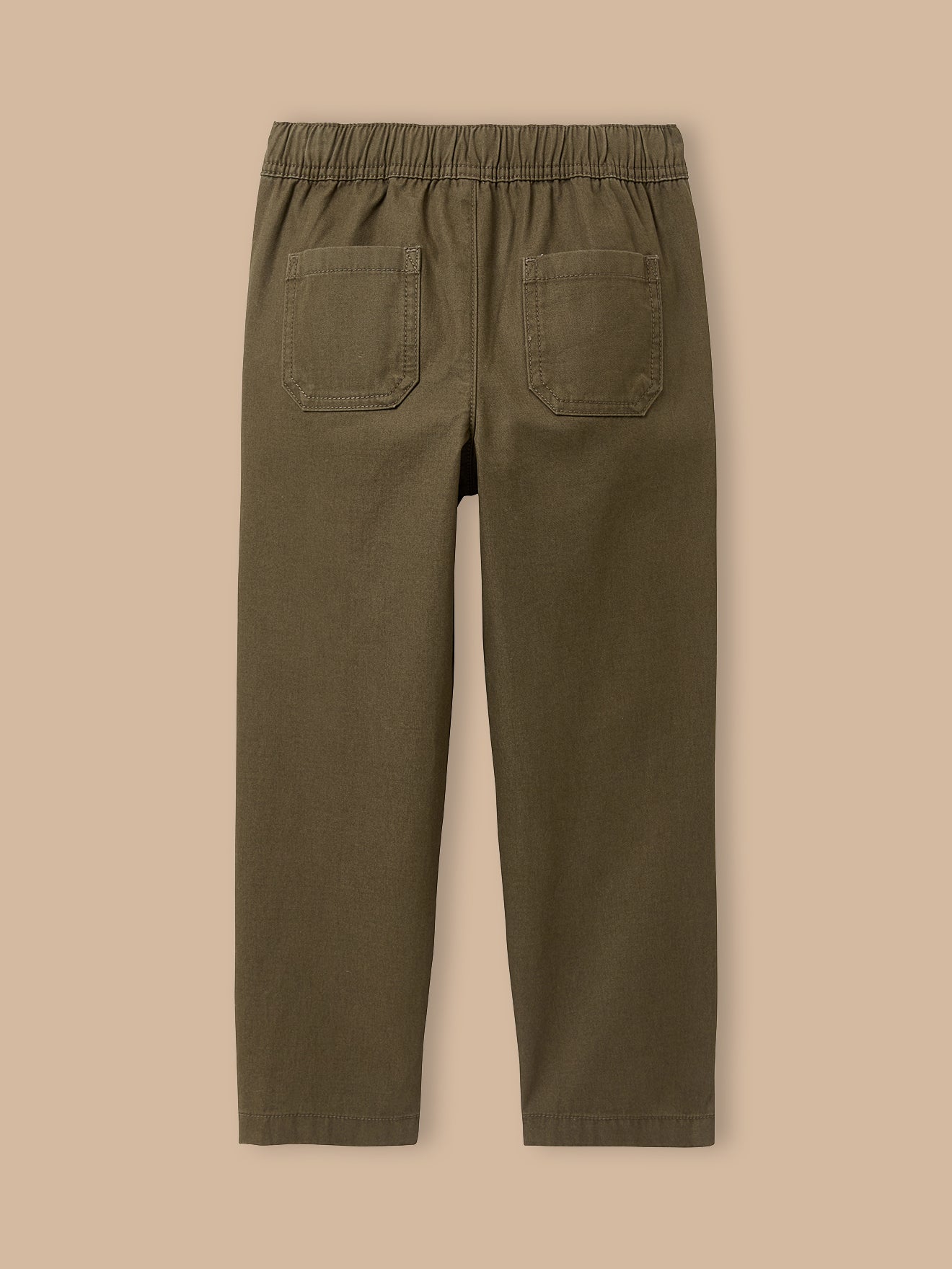 Relaxed fit jongensbroek in twill