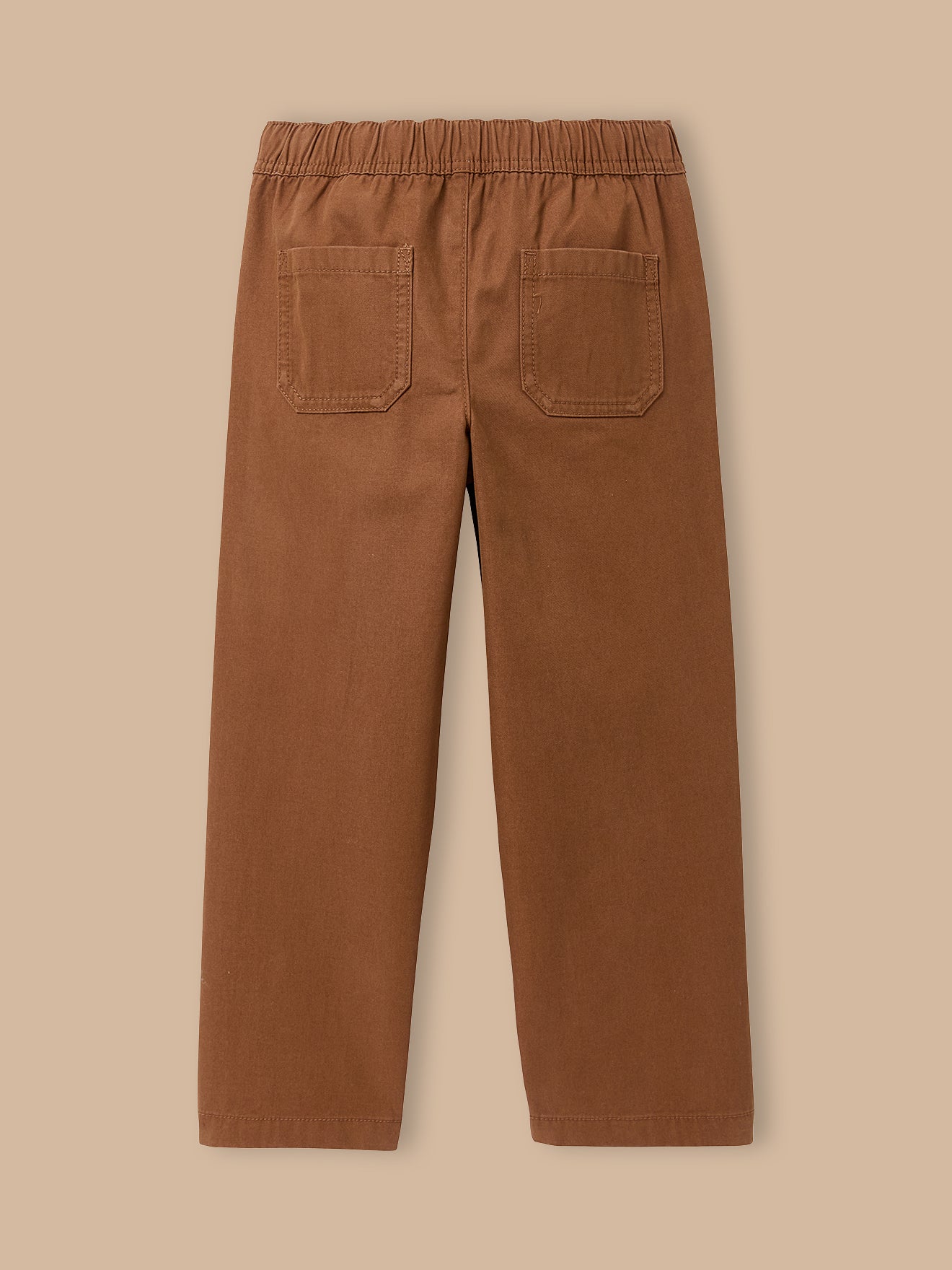 Pantalon relax en twill Garçon