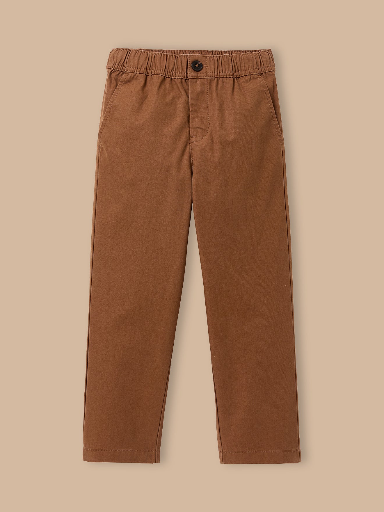 Relaxed fit jongensbroek in twill