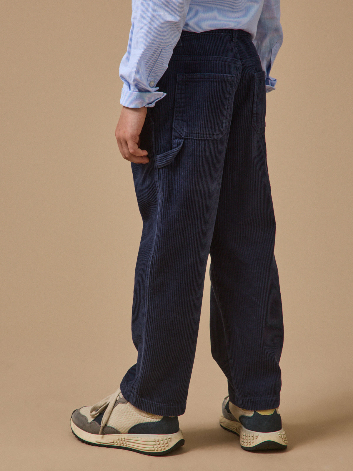Worker jongensbroek in velours