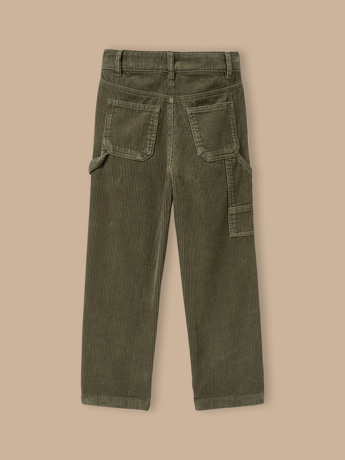 Pantalon charpentier en velours Garçon