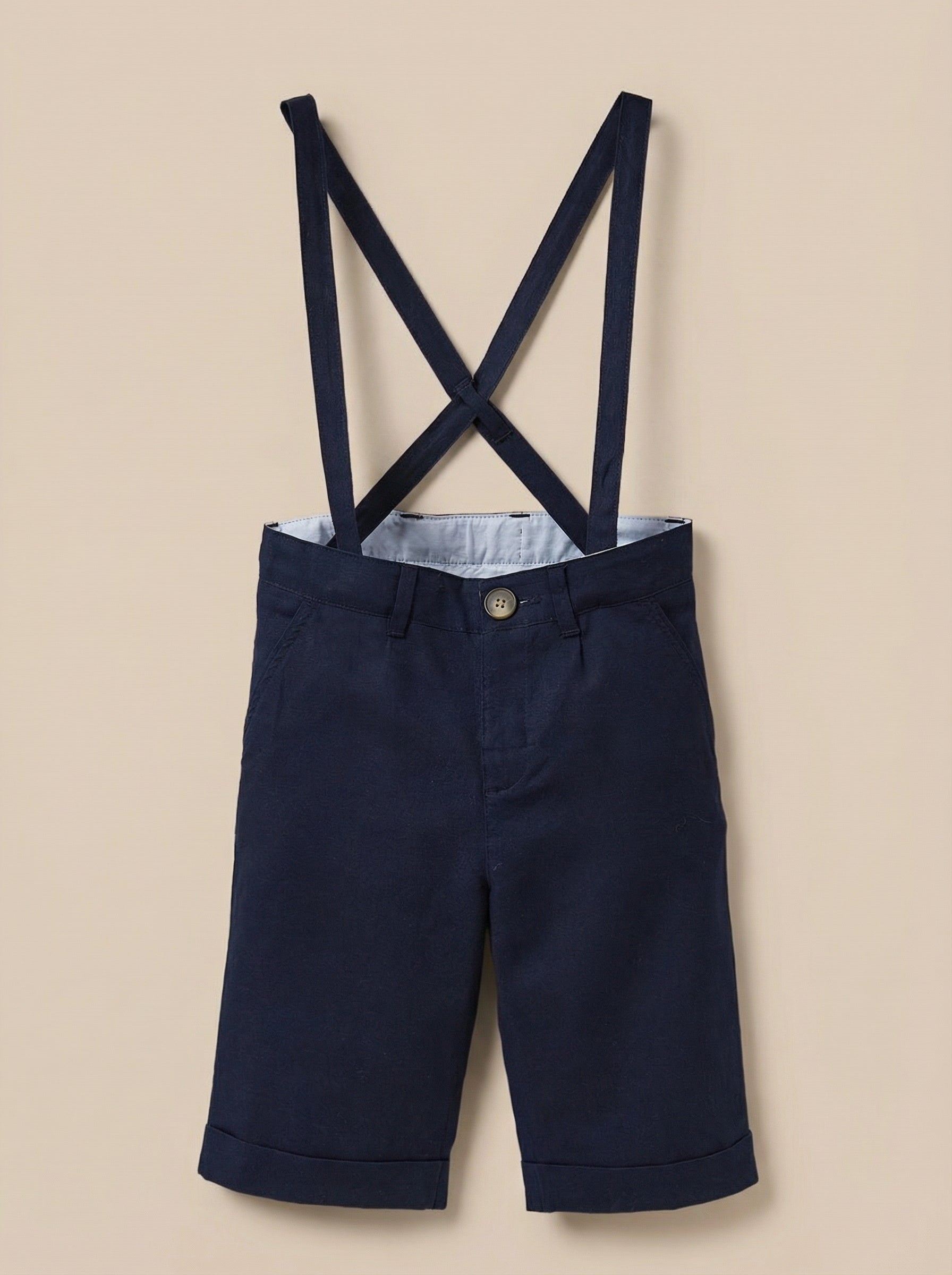 Bermuda lin/coton Garçon - Collection fêtes et mariages