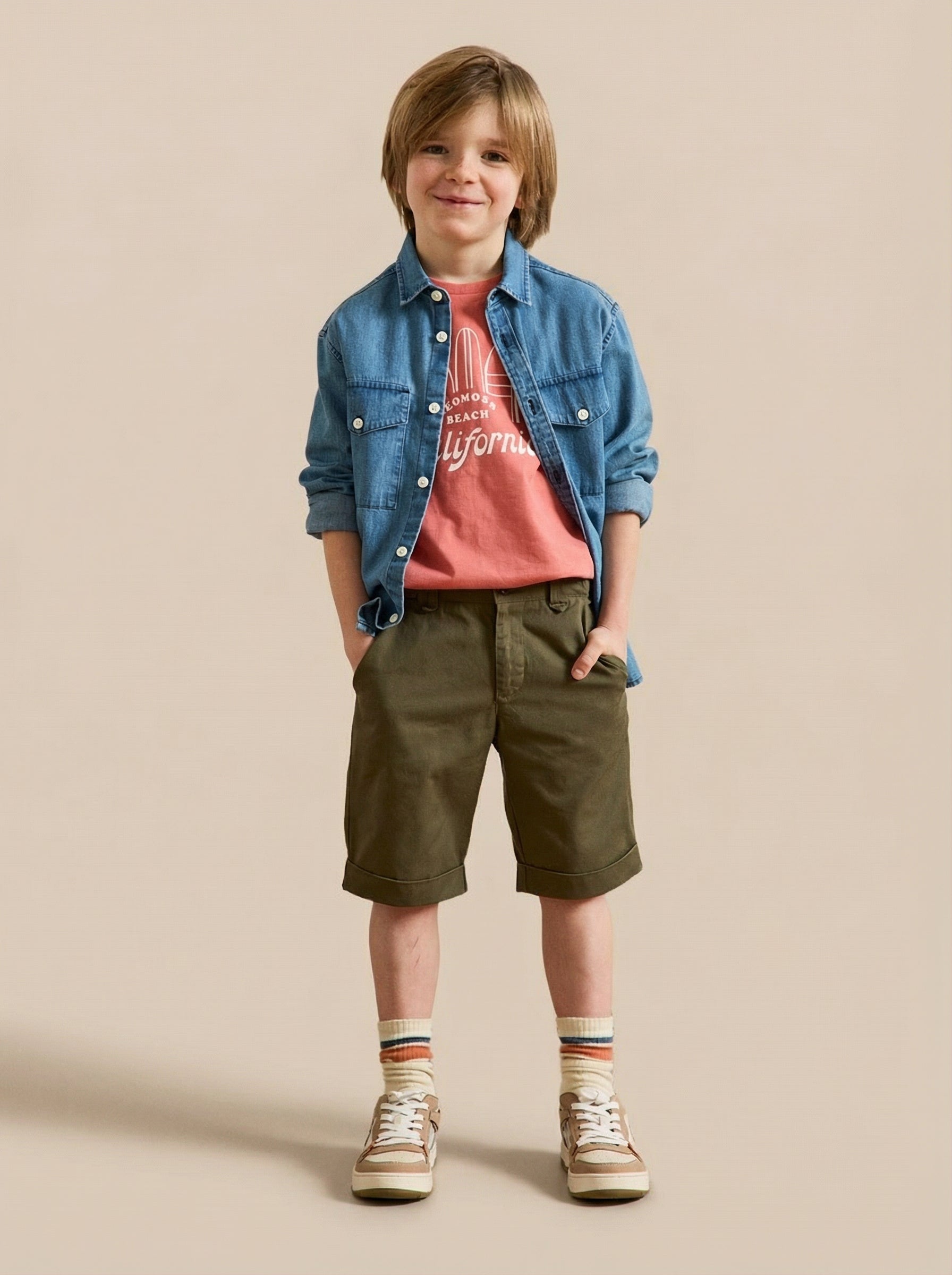 Bermuda classique Garçon