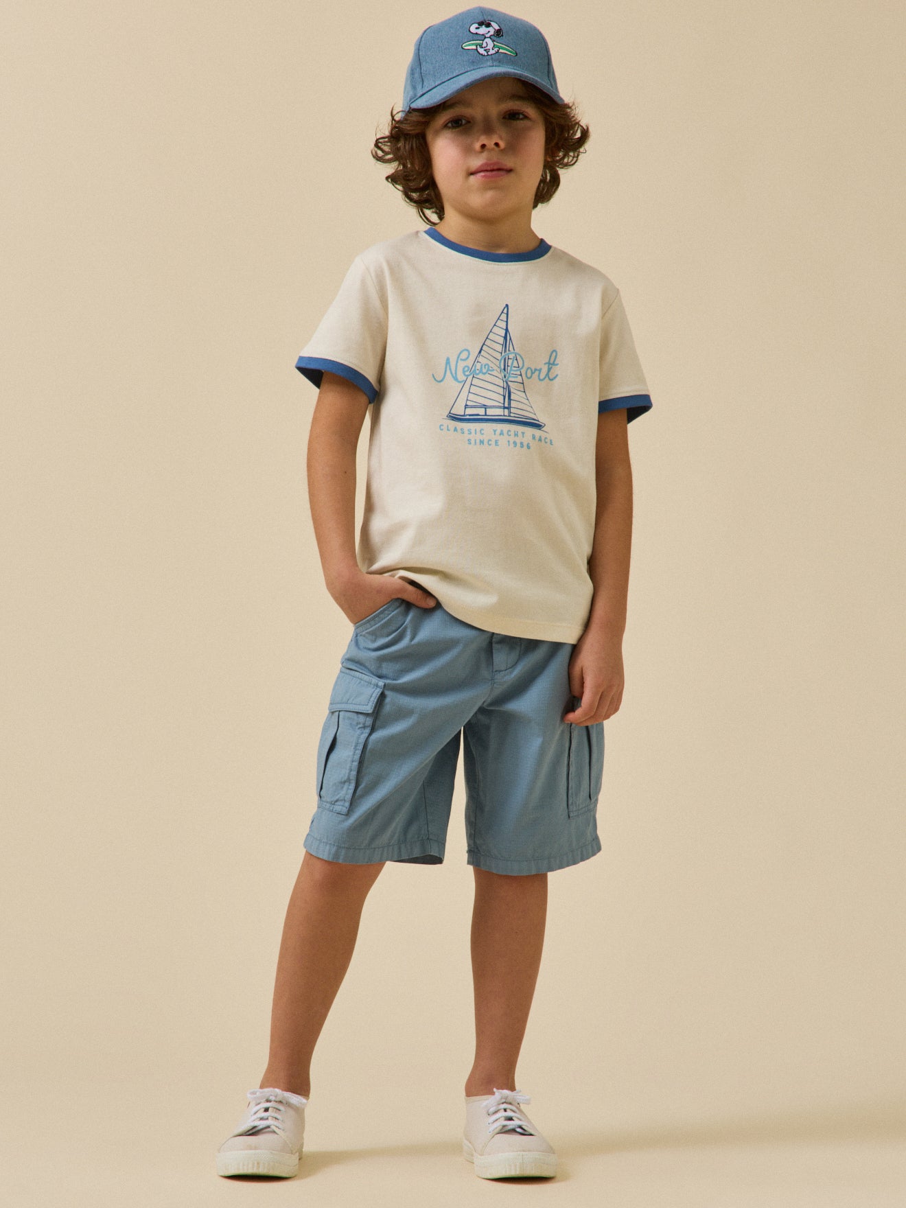 Bermuda cargo Garçon